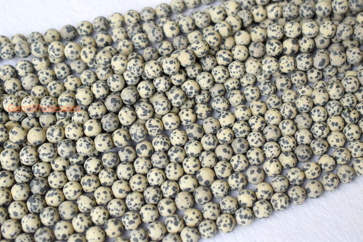 Dalmation jasper - Round- beads supplier