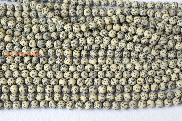 Dalmation jasper - Round- beads supplier