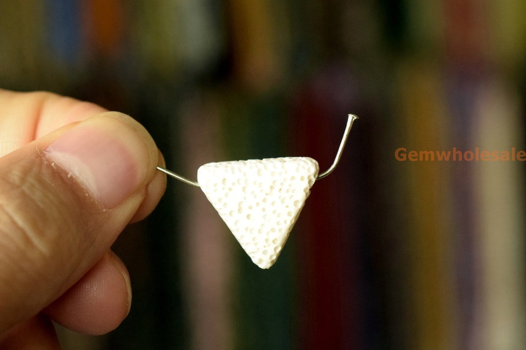 Lava - triangle- beads supplier