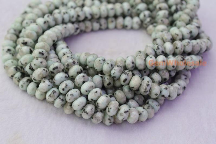 Tianshan blue jasper - Rondelle- beads supplier
