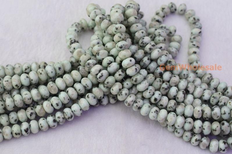 Tianshan blue jasper - Rondelle- beads supplier