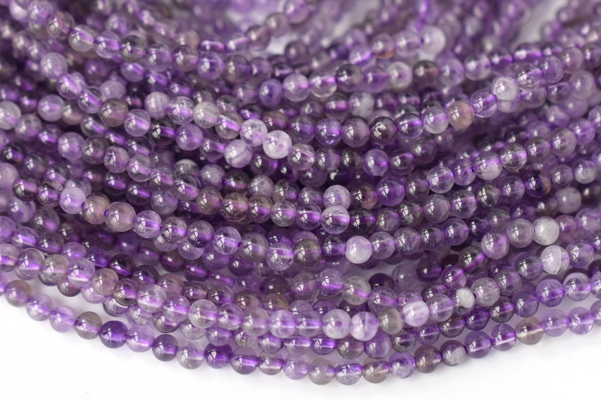 Natural Faceted Stone Small Bead 3mm Opal Crystal Jaspers Agat Amethysts  Beads For DIY Jewelry Making Bracelet Necklace 15
