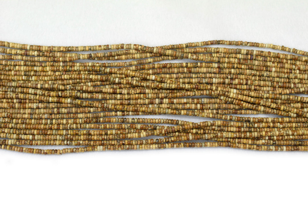 Picture jasper - Heishi- beads supplier