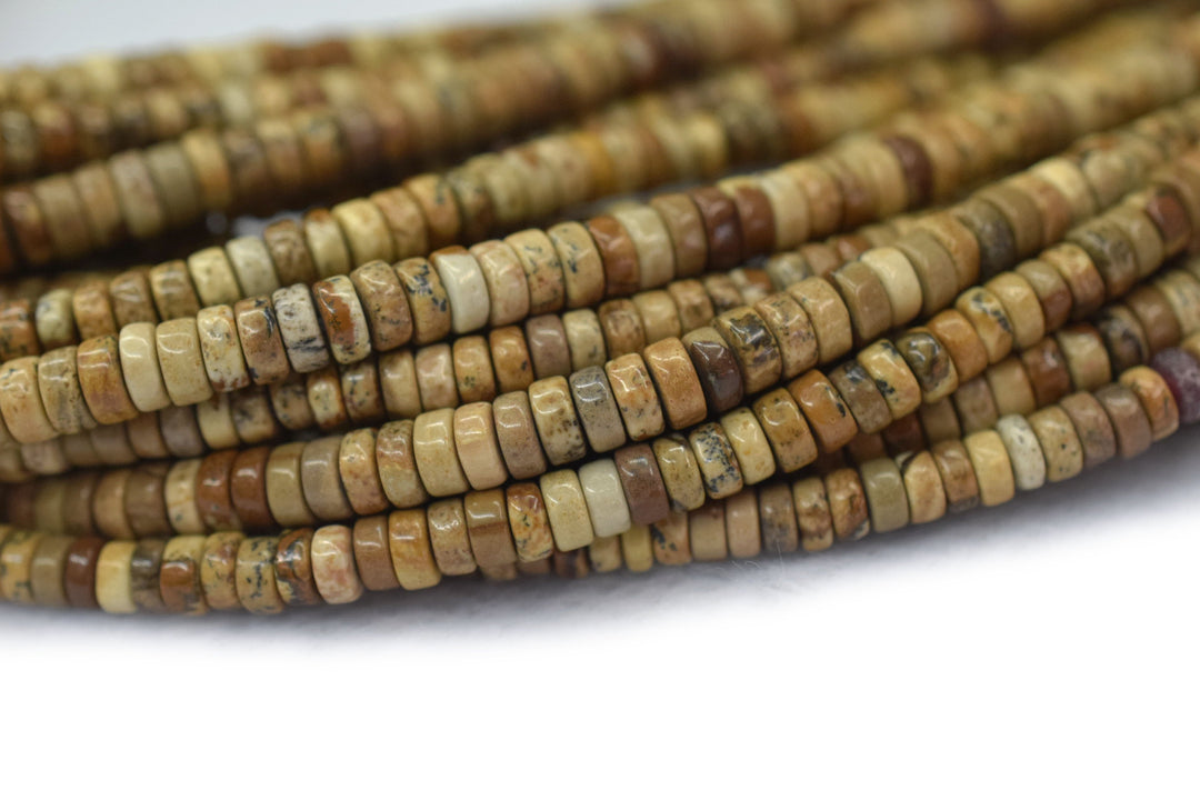 Picture jasper - Heishi- beads supplier