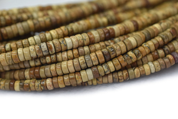 Picture jasper - Heishi- beads supplier
