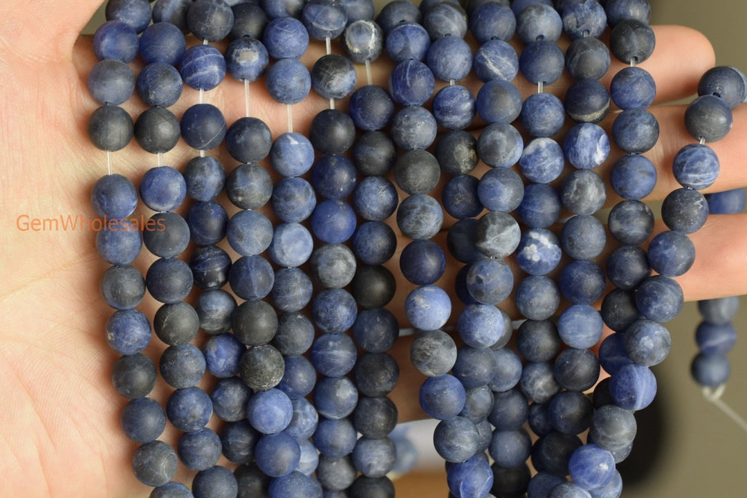 Sodalite - Round- beads supplier