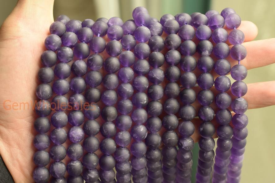 Amethyst - round- beads supplier