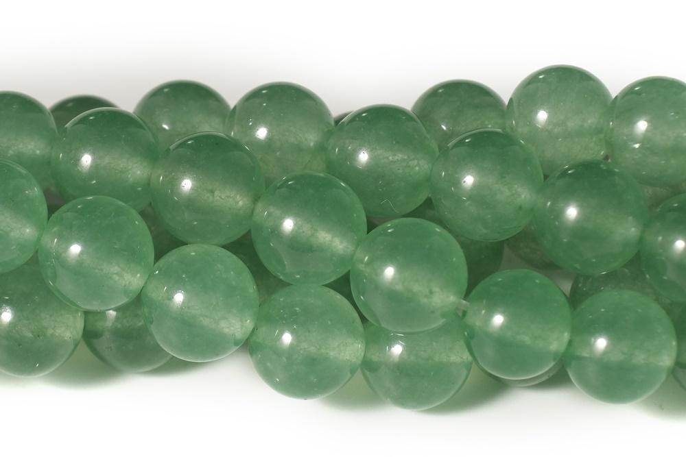 15" 6mm/8mm/10mm/12mm green Malaysian jade Round beads gemstone