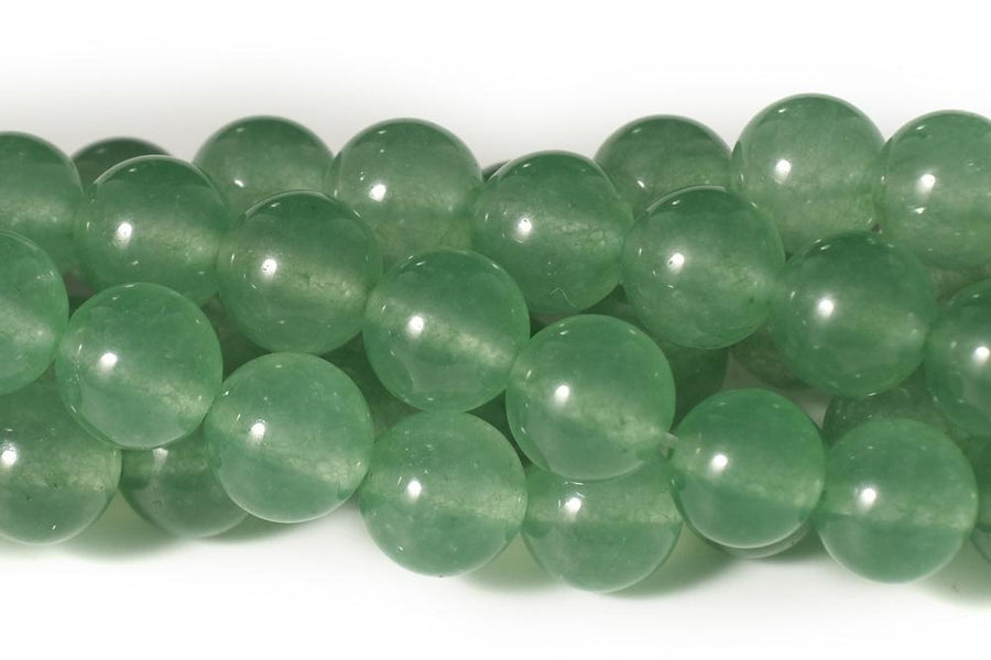 15" 6mm/8mm/10mm/12mm green Malaysian jade Round beads gemstone