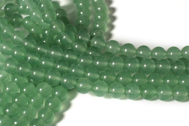 15" 6mm/8mm/10mm/12mm green Malaysian jade Round beads gemstone