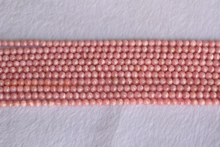 Rhodochrosite - Round- beads supplier