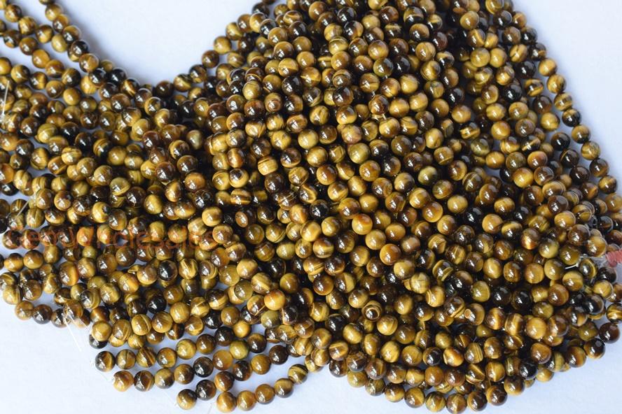 Tiger eye - Round- beads supplier