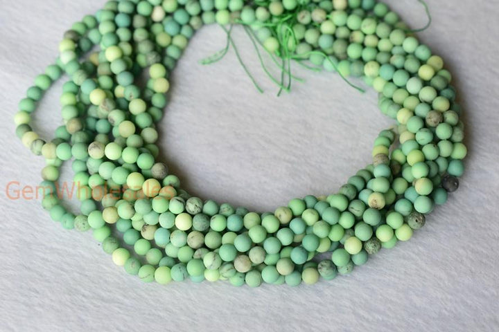 Moss green opal - Round- beads supplier