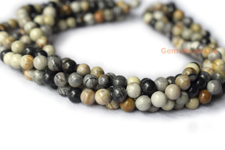 Picasso Jasper - Round- beads supplier