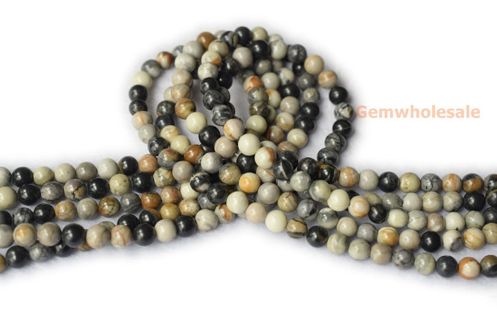 Picasso Jasper - Round- beads supplier