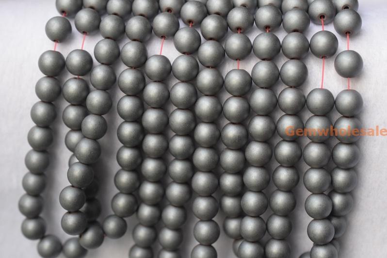 Hematite - Round- beads supplier