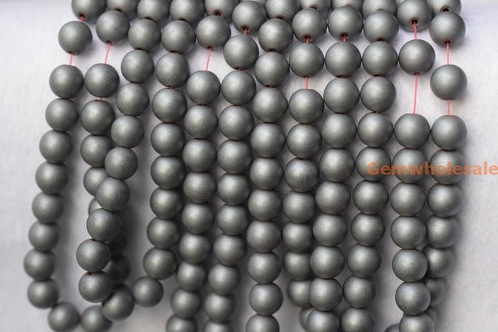 Hematite - Round- beads supplier