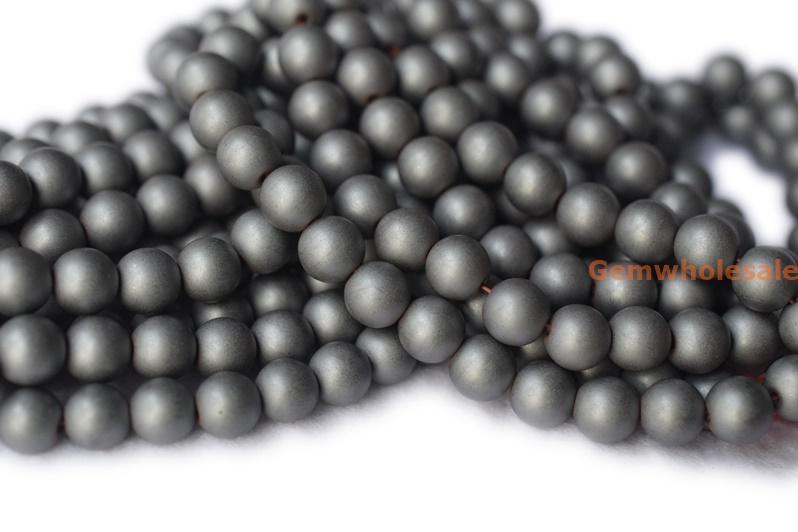 Hematite - Round- beads supplier