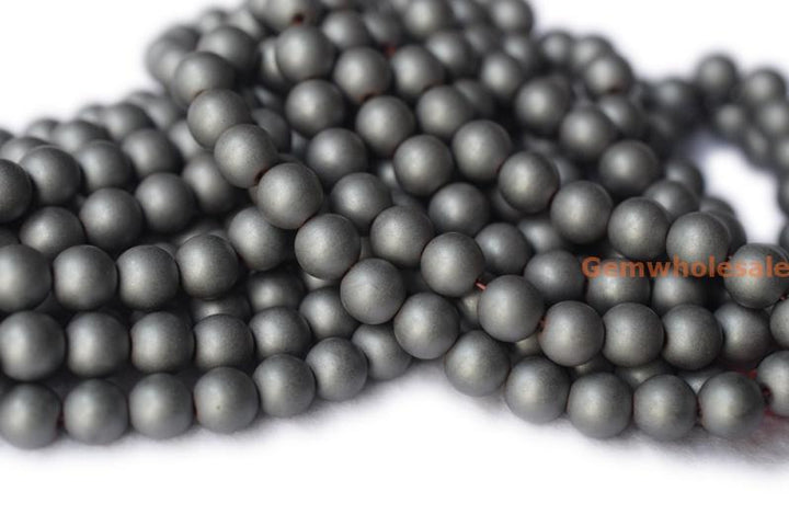 Hematite - Round- beads supplier