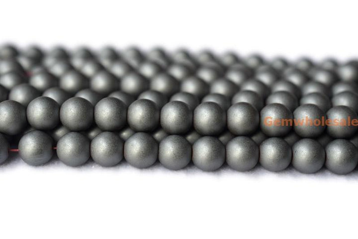 Hematite - Round- beads supplier