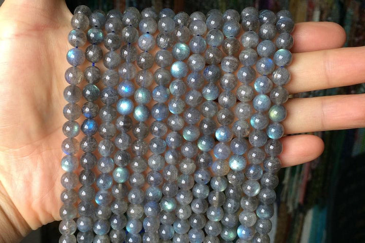 Labradorite - Round- beads supplier