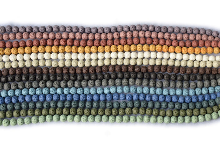 Lava - Round- beads supplier