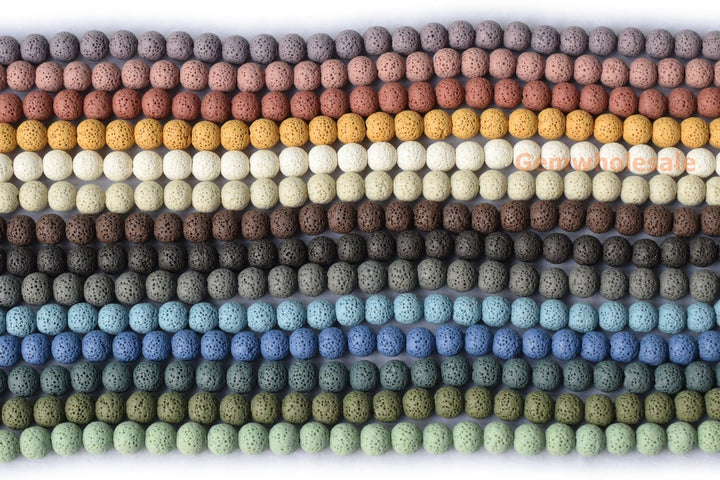 Lava - Round- beads supplier