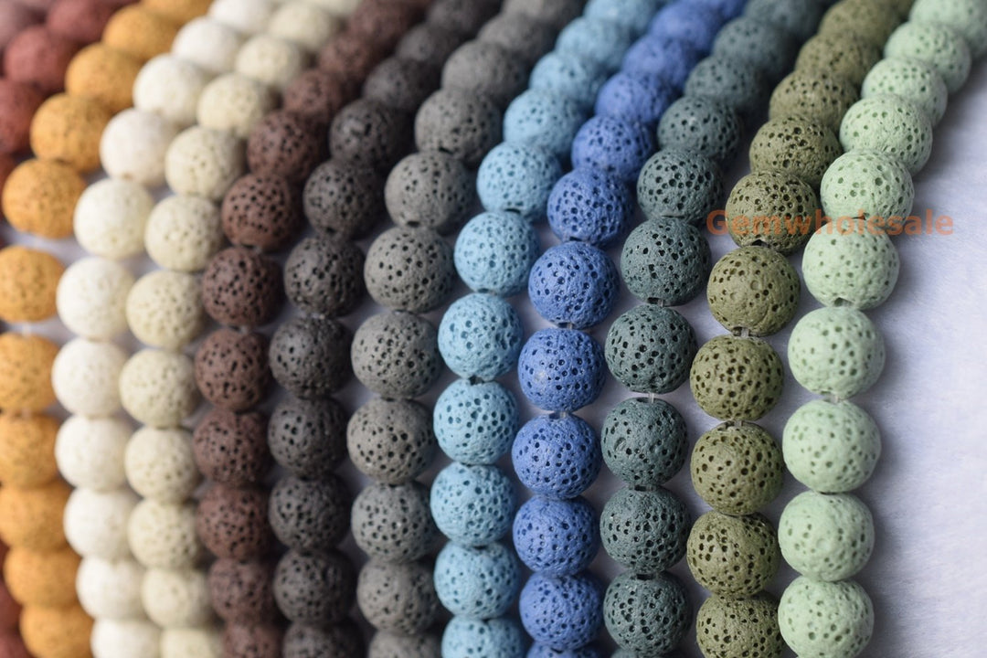 Lava - Round- beads supplier