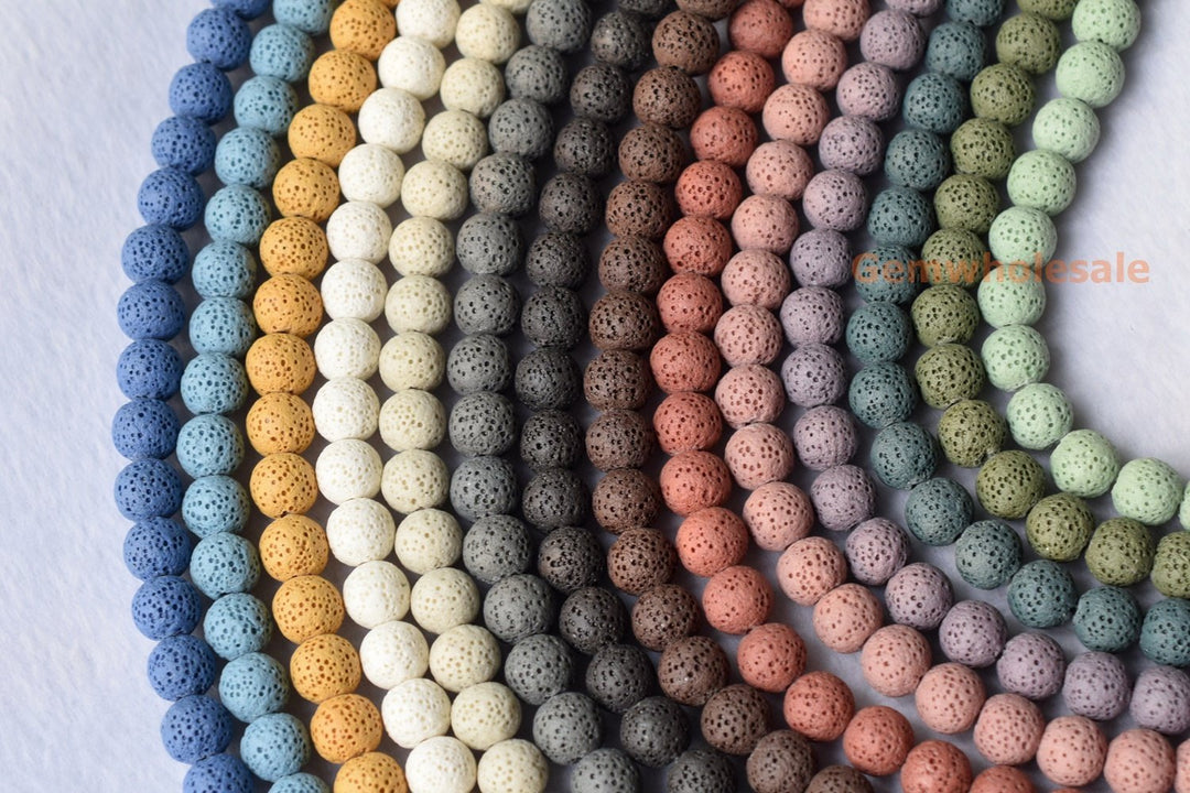 Lava - Round- beads supplier