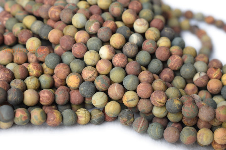 Picasso Jasper - Round- beads supplier