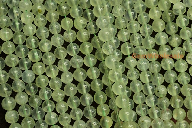 Prehnite - Round- beads supplier