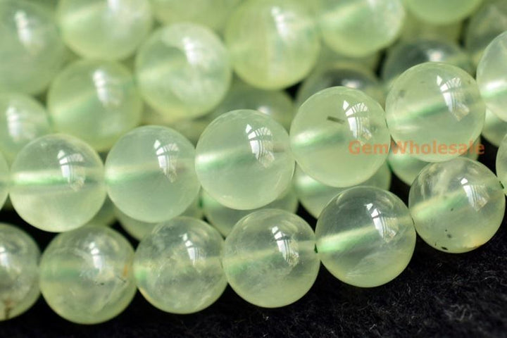 Prehnite - Round- beads supplier