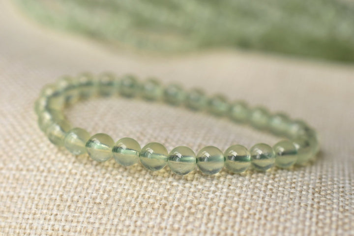 Prehnite - Round- beads supplier