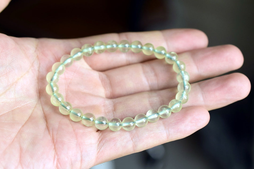 Prehnite - Round- beads supplier
