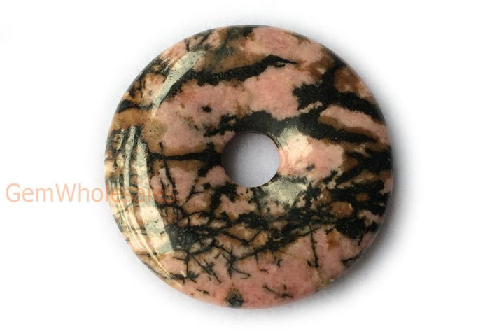 Rhodonite - Donut- beads supplier