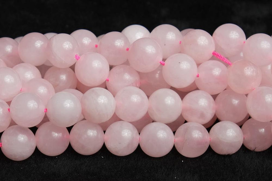 15.5" Natural Rose quartz 8mm/10mm/12mm round beads, pink gemstone