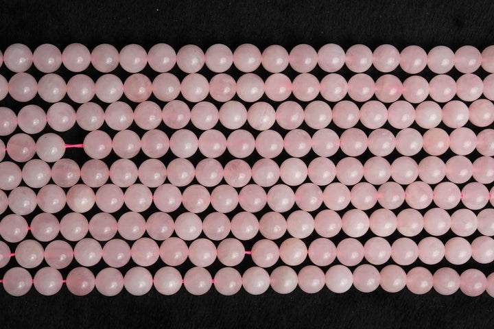 15.5" Natural Rose quartz 6mm round beads, pink crystal,gemstone
