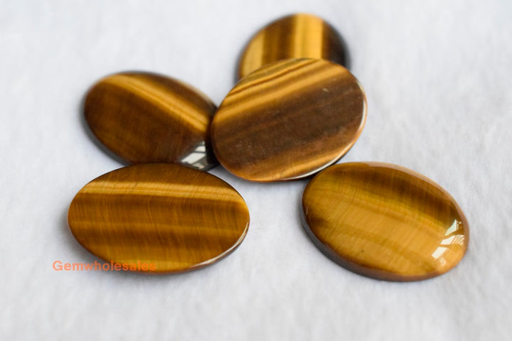 Yellow tiger eye - Cabochon- beads supplier