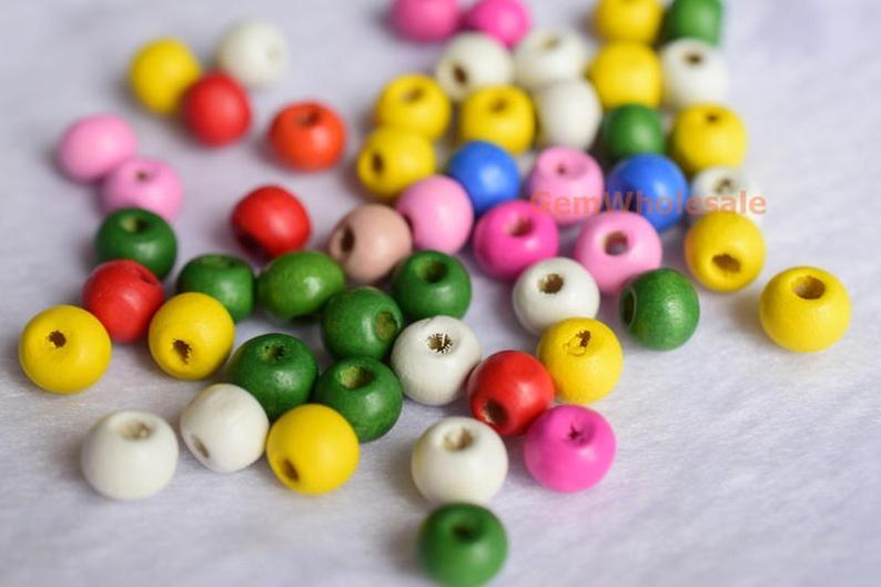 Wood - round- beads supplier