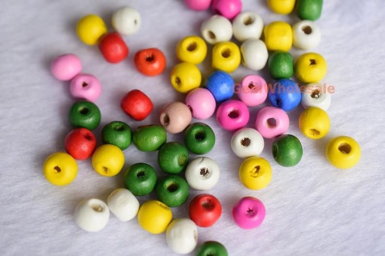 Wood - round- beads supplier