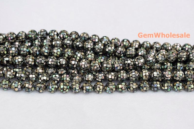Abalone Shell - Round- beads supplier