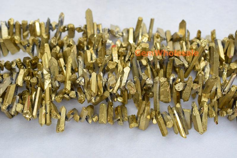 Rough quartz - Spike- beads supplier