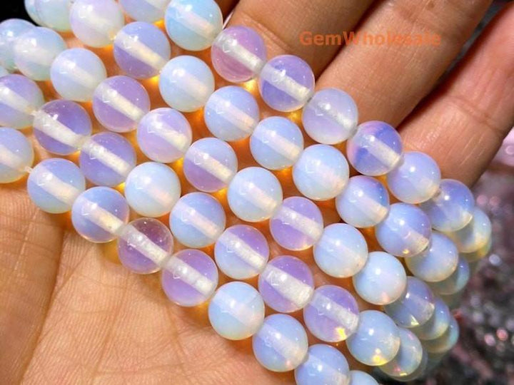 Opalite - Round- beads supplier