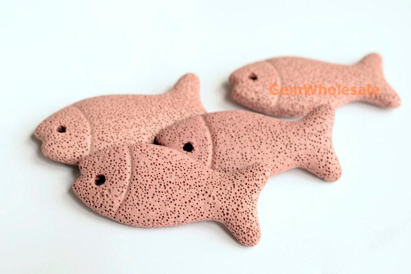 Lava - fish- beads supplier