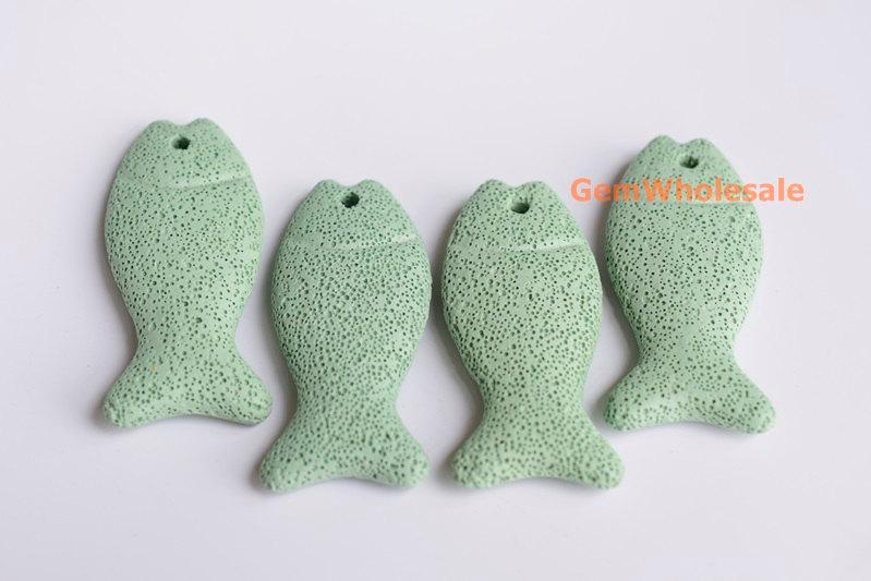 Lava - fish- beads supplier