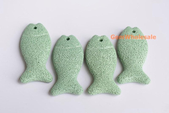 Lava - fish- beads supplier