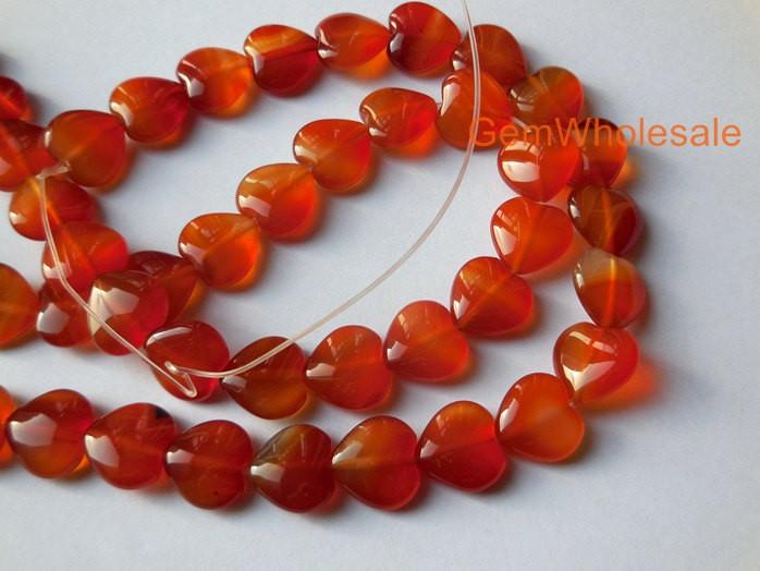 Agate - Heart- beads supplier