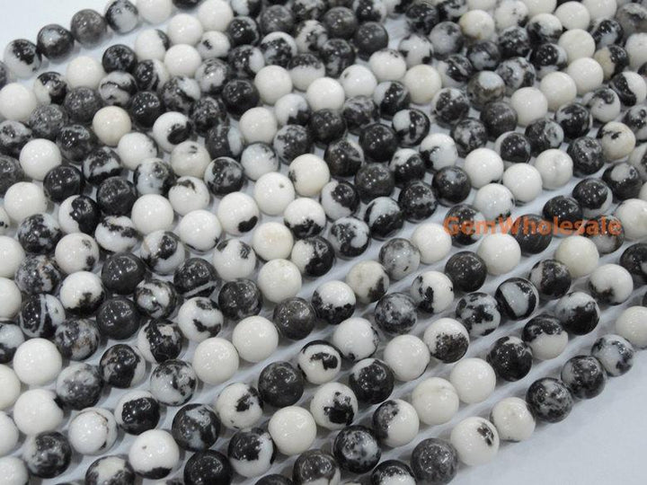 Zebra Jasper - Round- beads supplier
