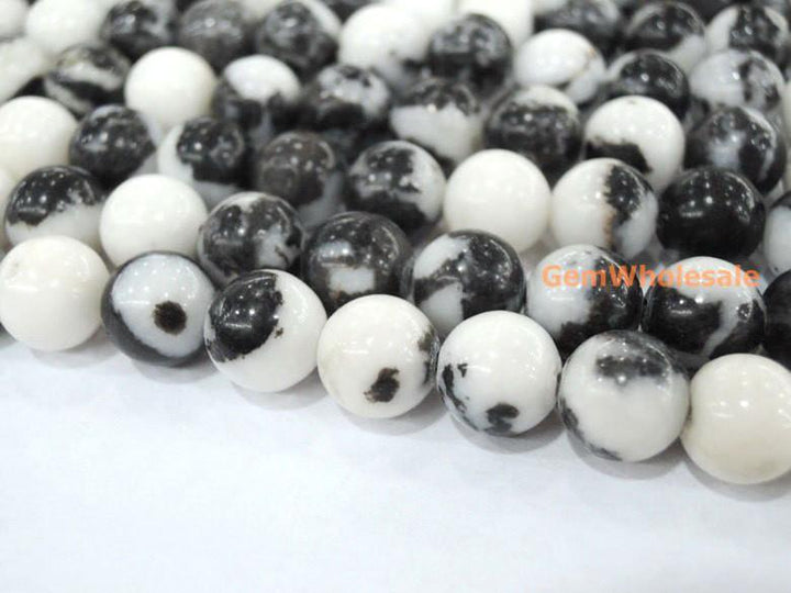 Zebra Jasper - Round- beads supplier