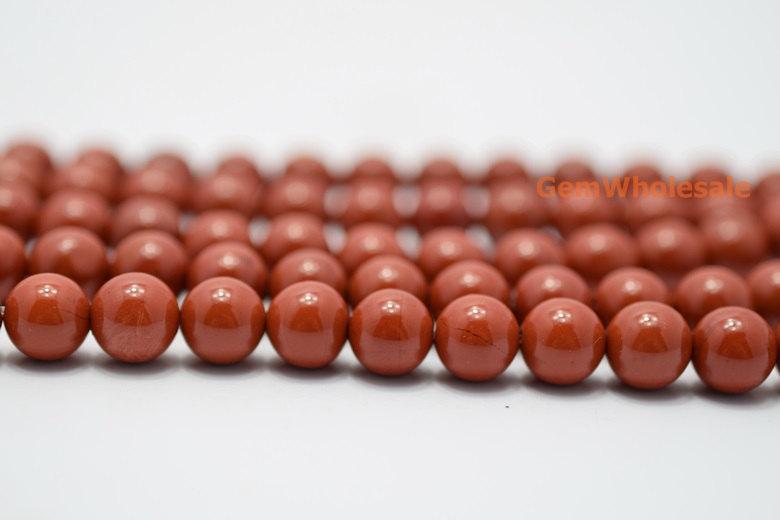 Red jasper - Round- beads supplier